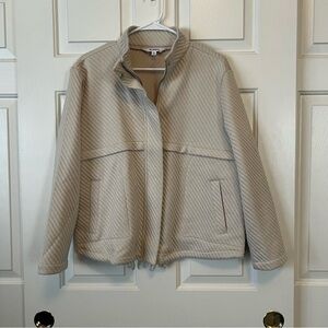 BB Dakota Cream Ribbed Jacket